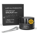 Life & Pursuits 100% Pure Real India Himalayan Shilajit Resin, 1.1 oz 500mg, Minimum 75% Fulvic Acid, 85+ Trace Minerals, Dietary Supplement for Men 3. Party Lab Test Report, 60 Servings (Pack of 1)
