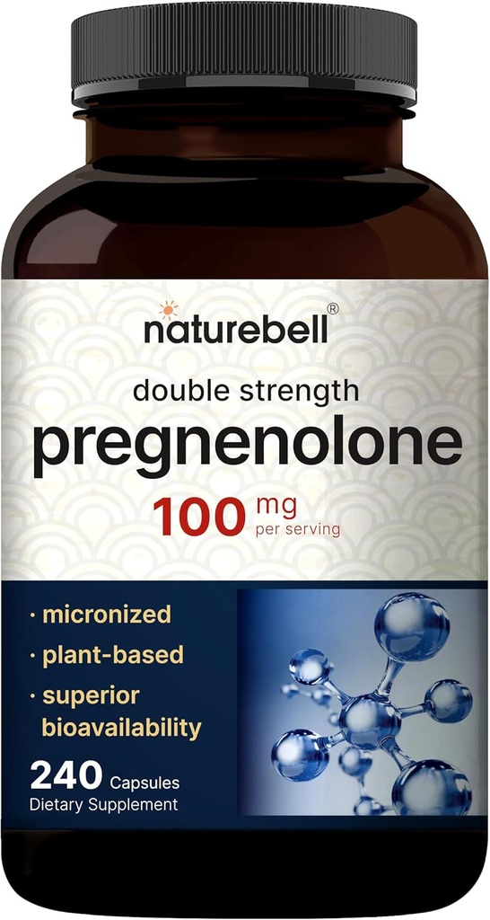 Pregnenolón 100mg, 240 Kapsule 