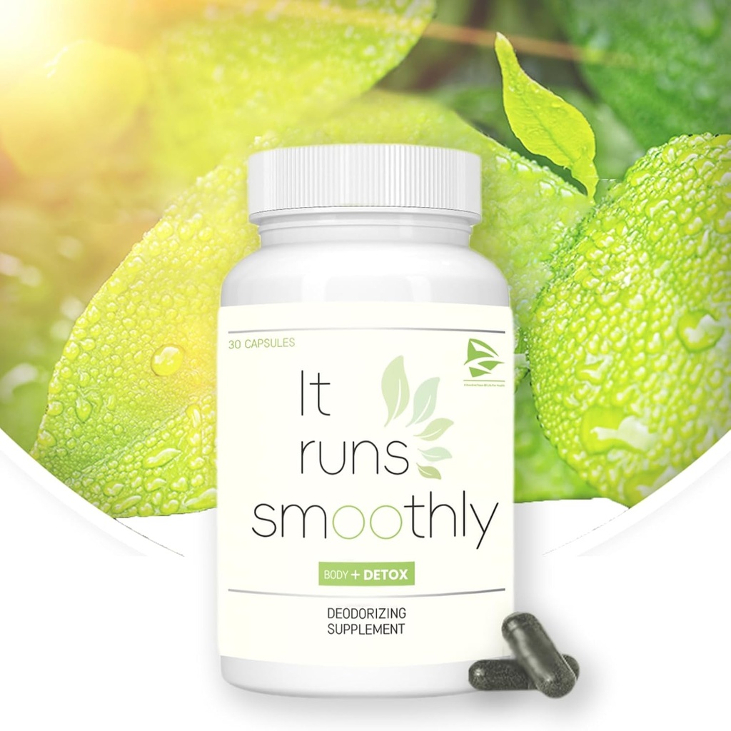 Body Deodorizing Supplement, New Upgrade Body Chlórofyl Magic Capsules, 30 Vegan Kapsule-Body Odor Pills, Interné Deodorant Pills for Body Freshness, Digestion Support, Gut Health (1pc)