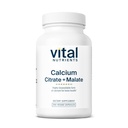 Vitálne živiny Citrát vápenatý a malát komplex 150mg 