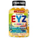 BrightKids Očné zdravie Gummy pre deti a dospievajúcich 
