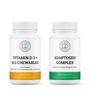 Adaptogénny komplex a vitamín D3+K2 Žuvačky