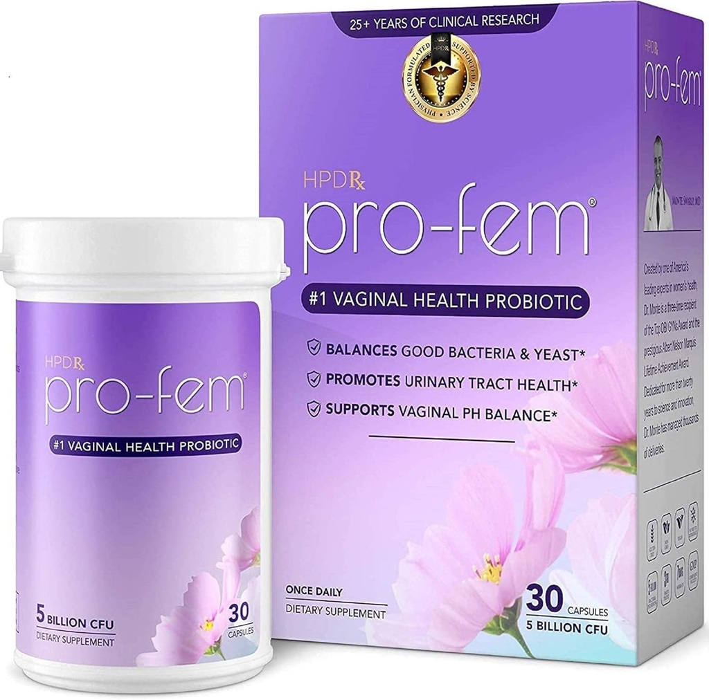 HPD Rx Pro-Fem #1 Vaginal Health Probiotics