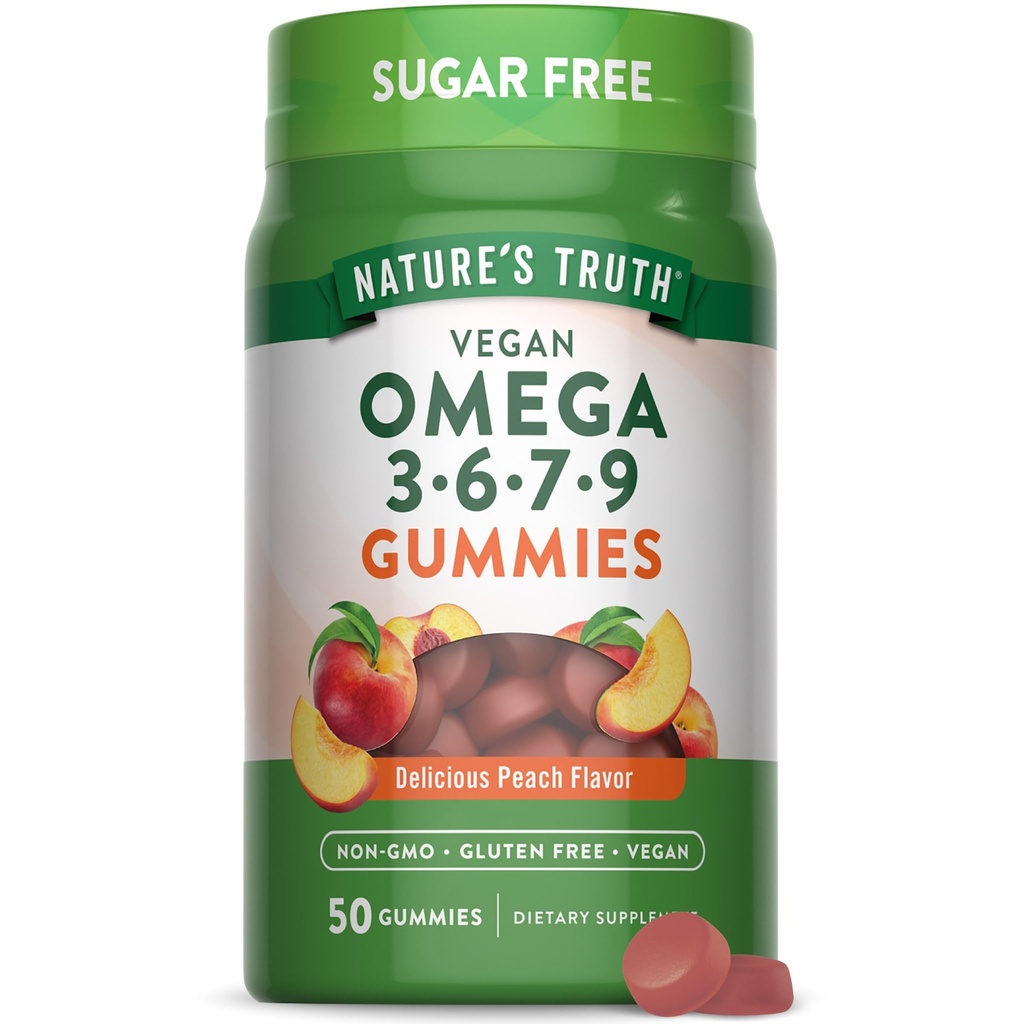 Príroda pravda Vegan Omega 3679 Gummies 