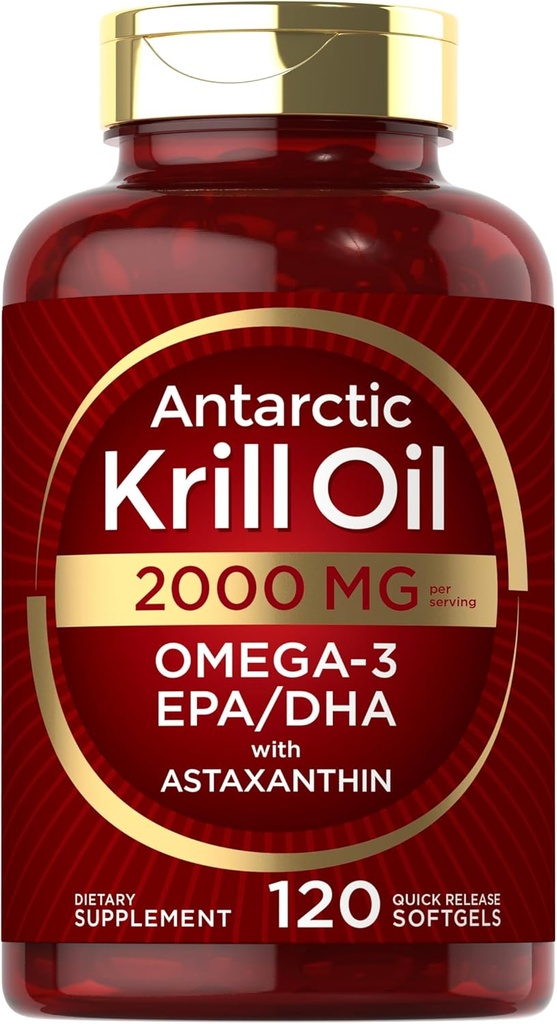 Carlyle Antarktída Krill Oil 2000 mg 120 Softgels 