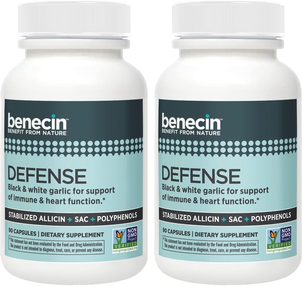 Benecín Defense 1500 mcg Stabilizovaný Allicin per Capsule 
