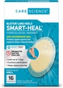 Care Science Smart lieči hydrokoloidné gélové obväzy pre podpätky, 1,3 v x 2.1 v, 16 gróf