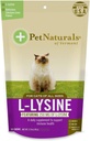 Pet Naturals of Vermont L-Lysine 60 Fun-Shaped Chews pre mačky - 3 balenia