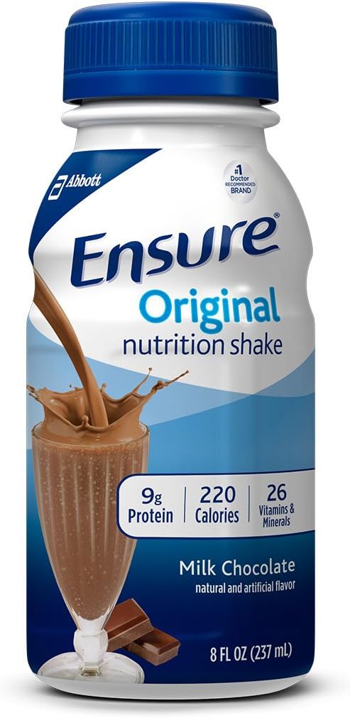 Zaistite originálnu výživu Shake s 9 gramami bielkovín, náhrada jedla Shakes, Milk Chocolate, 8 fl oz (pack of 16)