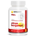 BergaMet Citrus Bergamot SuperFruit PRO+ Supplement, 200:1 Extract, 1350mg, 80% Polyfenoly, Olive Leaf Extract, 47% BPF, Najsilnejšie, 90 Kapsule na svete, zálohované klinickými štúdiami, Vyrobené v USA