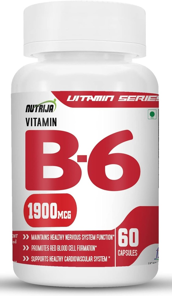 Vitamín B6 kapsuly (120 kapsúl)