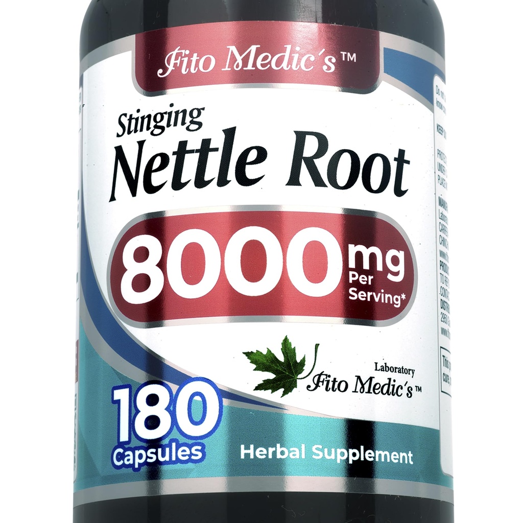 FITO MEDIC'S Lab - Stinging Nettle Root, 180 Kapsule - piding Nettle - Pure Extract, ortiga.