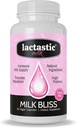 Laktastic® Milk BlissTM - Doplnok pre vysokú potenciu Organická Laktácia - Organic Moringa, Milk Thistle, Passionflower & Valerian Root - 60 Vegan Kapsule
