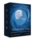 Herbatonín 3mg - jediná prírodná rastlina Melatonín prírodný spánkový cyklus, hodiny a circadian Rhythm podpora pre Jet Lag, 60 Vegan Kapsule (60 Day Supply)