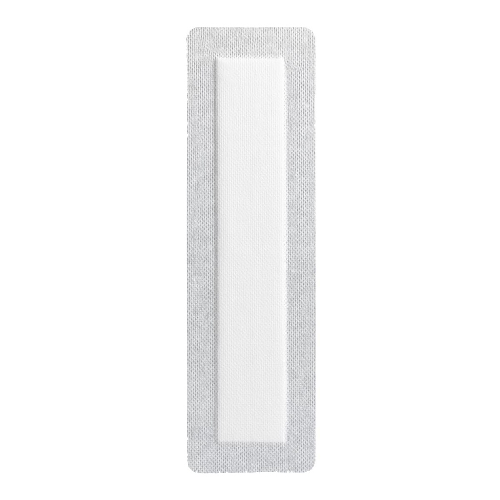 Medline ohraničená gáza, 6" x 6" Lepiaca rána Ostrov oblečenia, Sterilný, 15 gróf