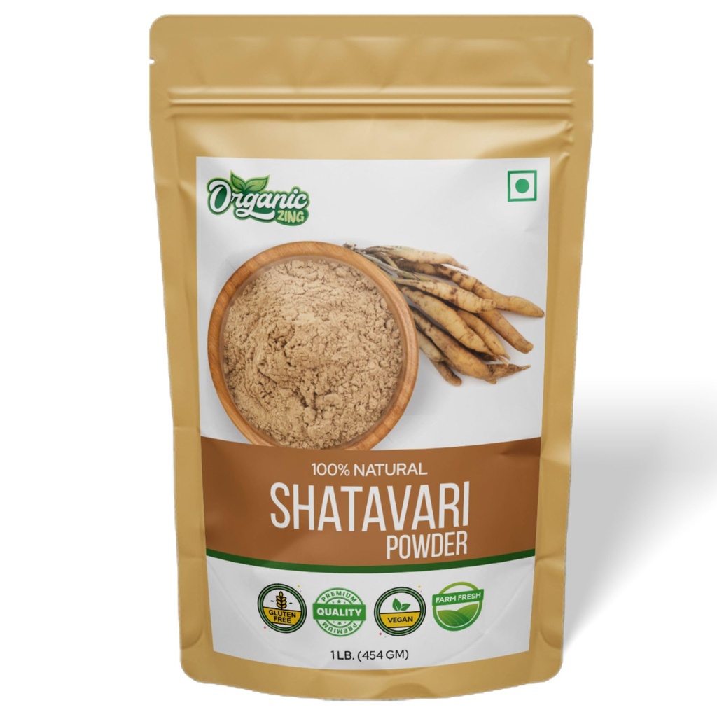 Organické Shatavari Powder for Health 16 oz (454 gram) Balenie po 1