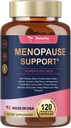 Menopauza Doplnky pre ženy, Multiprospesion & Complete Black Cohosh, Ashwangandha Roots, Menopauza Probiotiká pre ženy, All-Natural Probiotic, Premium Ingredients