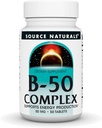 Zdroj Naturals B-50 Complex, podporuje výrobu energie* - 50 tabliet
