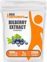 BulkSupplementments.com Bulberry Extract Powder - Čučoriedkový extrakt doplnok, bylinné doplnky - Vegan & Glulten Free, 500mg per Serving, 1kg (2,2 lbs) (Pack of 1)
