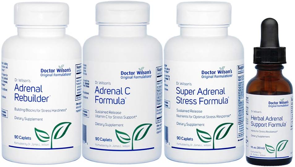 Dr. Wilson's Adrenal Function Protocol Komplexná sada pre Adrenal Support HASF malé