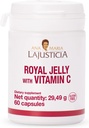 ANA MARIA LAJUSTICIA - Kráľovská želé s vitamínom C - 60 Kapsule Mliečne a lepené zadarmo. Vegetariánska Priateľsky. Perfektné na podporu cievneho zdravia.