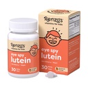 Renzo's Eye Spy Lutein s extraktom z čučoriedok, nerozriešiteľné deti vitamíny pre zdravie očí, Sugar-free Doplnky, 30 Oranžovo ochutené Melty Tabs