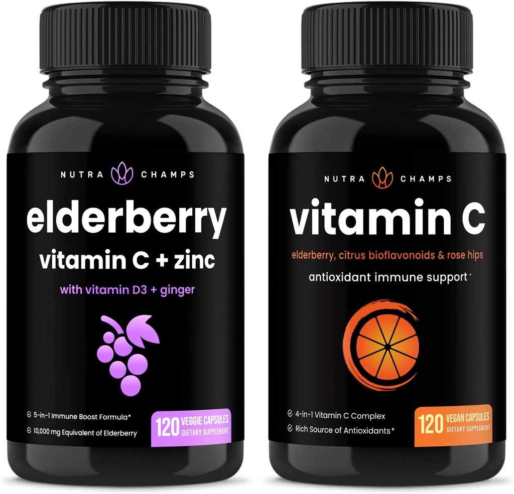 NutraChamps bazové a vitamínové kapsuly
