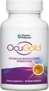 OcuGold Očné vitamíny Lutein a Zeaxantin pre Macula a Retina Health, Digital Eye Kmeň, Únava očí a Vizuálny výkon - 30 Vegan Kapsule