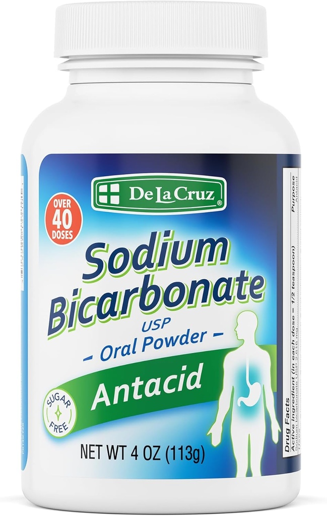 De La Cruz Čistá bikarbonát sodný - USP stupeň Bikarbonát Soda 100% Pure Peking Soda 