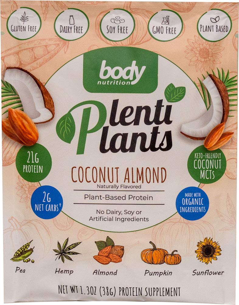 Telo Nutrition PlentiPlants Plant Based Protein (Coconut Almond, 38g)