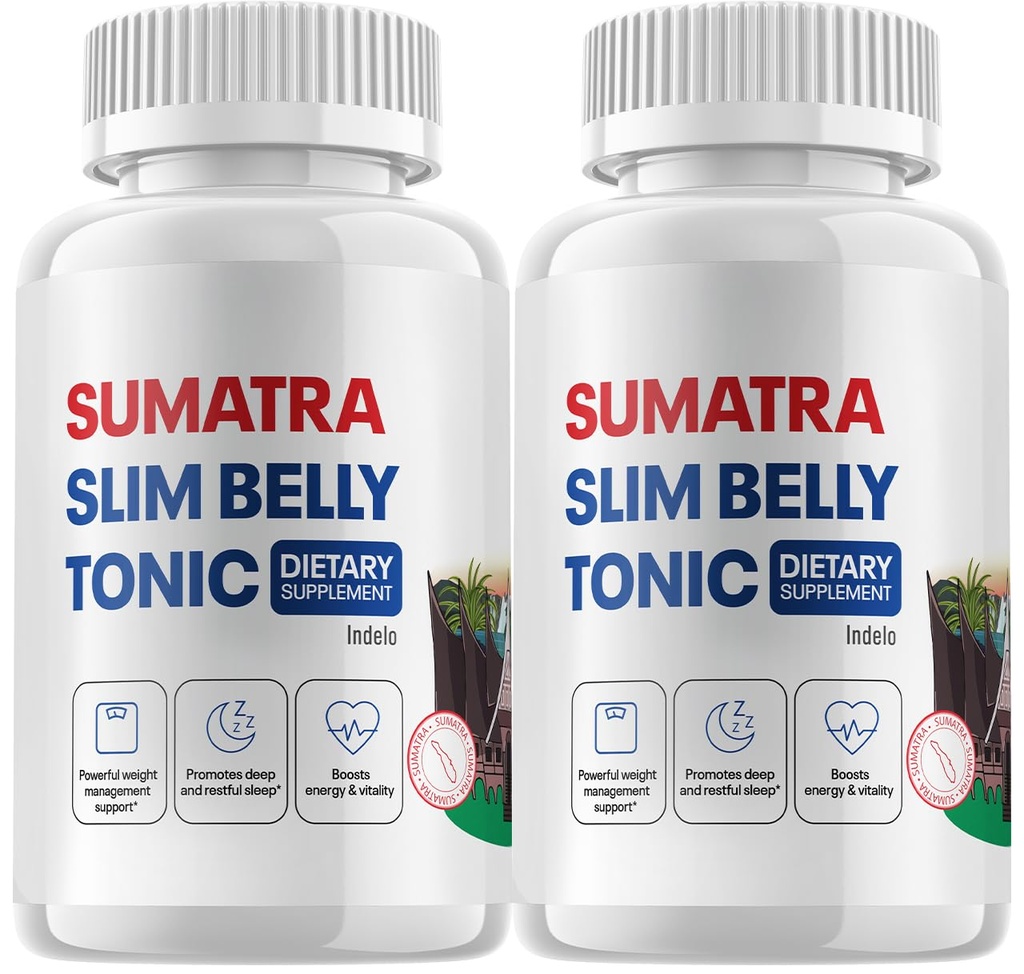 (2 balenia) Sumatra Slim Belly Tonic - Slim Belly Dietary Supplement, Sumatra Slim Belly All-Natural Pills, Sumatra SlimBelly Recenzia (120 kapsúl)