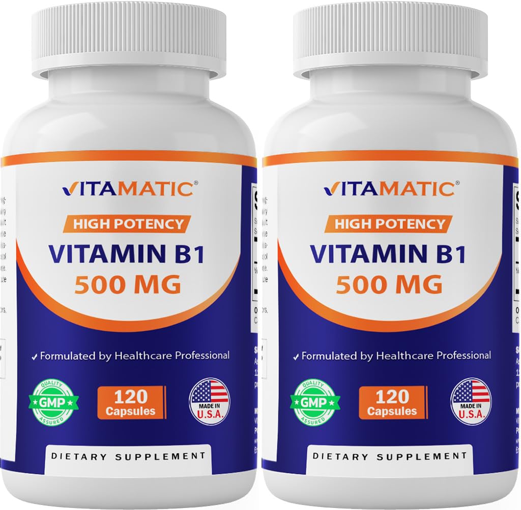 Vitamatický vitamín B1 (Thiamine) 500mg 
