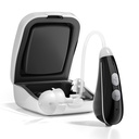 Ceretone sluchové pomôcky pre seniorov - OTC sluchové pomôcky Nexus s Superior Sound, Diskrétne a ľahké hmotnosti, veľký darček, čierna