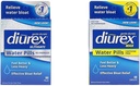 Diurex Ultimate Re-Energizing 60 Počet Max Caffeine-Free 48 Počet Maximálna sila Tabletky na vodu Bloat Relief Bundles