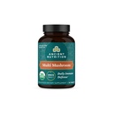 Staroveká výživa Huba Supplement, Organic Multi Huba Immune Tablet, podporuje stres reakcie, lepidlo zadarmo, Paleo a Keto priateľsky, 30 Počet