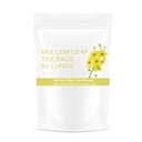 50 Vrecúšok Mullein Leaf Tea Bags for Lungs Cleans Detox, Natural Sušená bylinné Mullen Mullin Leaf Tea Lung Zdravie pre dýchanie Jednoduché, bez kofeínu, Immune Support
