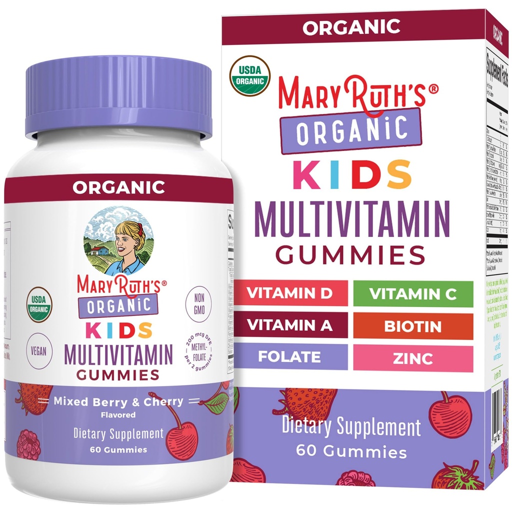 MaryRuth Organics Kids Vitamíny 