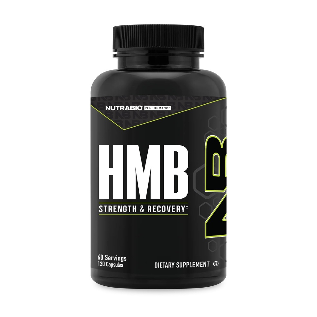 NutraBio HMB Supplement, Amino Acid Hmb, HMB Supplements for Men, HMB 1000mg- 120 Kapsule