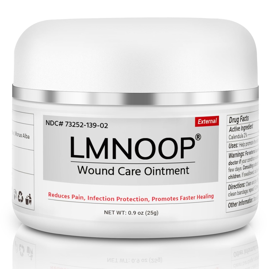 LMNOOP® Bed Sore Masť, Maximálna sila Rana starostlivosti krém na ochranu infekcií a kože, Rýchle uzdravenie pre diabetické rany, Tlakové bolesti, Venous Ulcer, Burns, Rezy, Scrapes