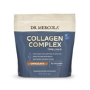 Dr. Mercola Collagen Complex Powder - podporuje pružnosť pokožky a spoločné funkcie - Multi-Zdroj kolagény Typy I II III - 10.89 oz (30 Servings) - Čokoláda