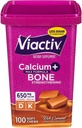 Viactiv Max Formula vápnik +vitamín D3 doplnok pre zdravie kostí, bohaté karamel, 100 mäkké žuvačky