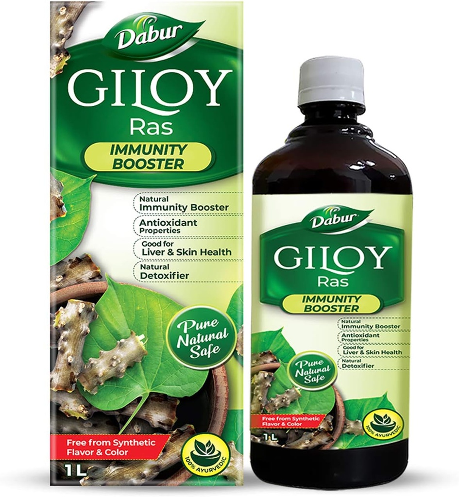 Dabur Giloy Juice Imunity Booster s prírodným zdrojom antioxidantov - 1 L