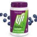 Glukóza výťahu Rýchla glukóza Žuvacie energetické tablety, čučoriedka, 50 ct Jar (Pack of 1)