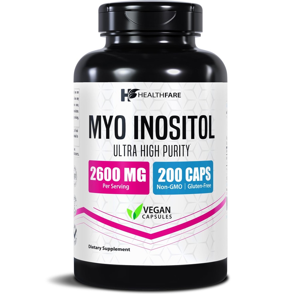 Zdravé Fare Myo Inositol Supplement, 2600mg 