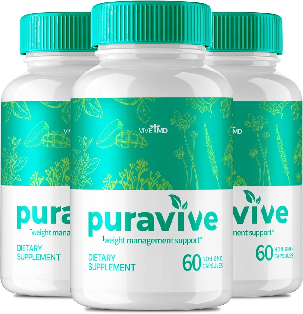 Vive MD Puravive Premium Weight Loss Capsules Recenzie - Original Formula - Puravive Weight Loss Capsules Original, Puravive Weight Loss Pills, Puravive Exotic Rice Method (3 balenie)