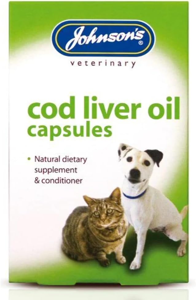 Johnsons Veterinary Products Cod Liver Capsules, 40 Kapsule