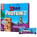 CLIF Kid Zbar Protein - Čokoládové Chip - Crispy Celozrnné Snack Bary - Vyrobené s organickým Oat - Non-GMO - 5g Protein - 1.27 oz. (5 balenia)