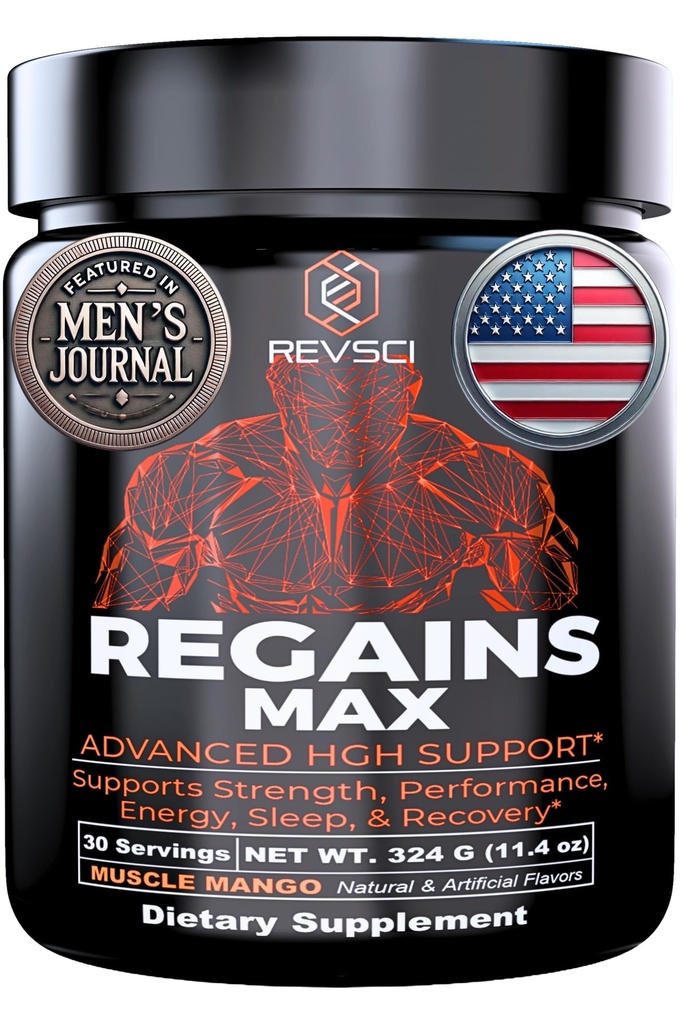 HGH doplnky pre mužov a ženy, REVSCI Regains Max Amino Acids Supplement, Post Cvičenie Recovery Powder, Anabolický svalového tkaniva a budovanie svalov pre mužov, HGH ľudský rastový hormón Booster doplnok