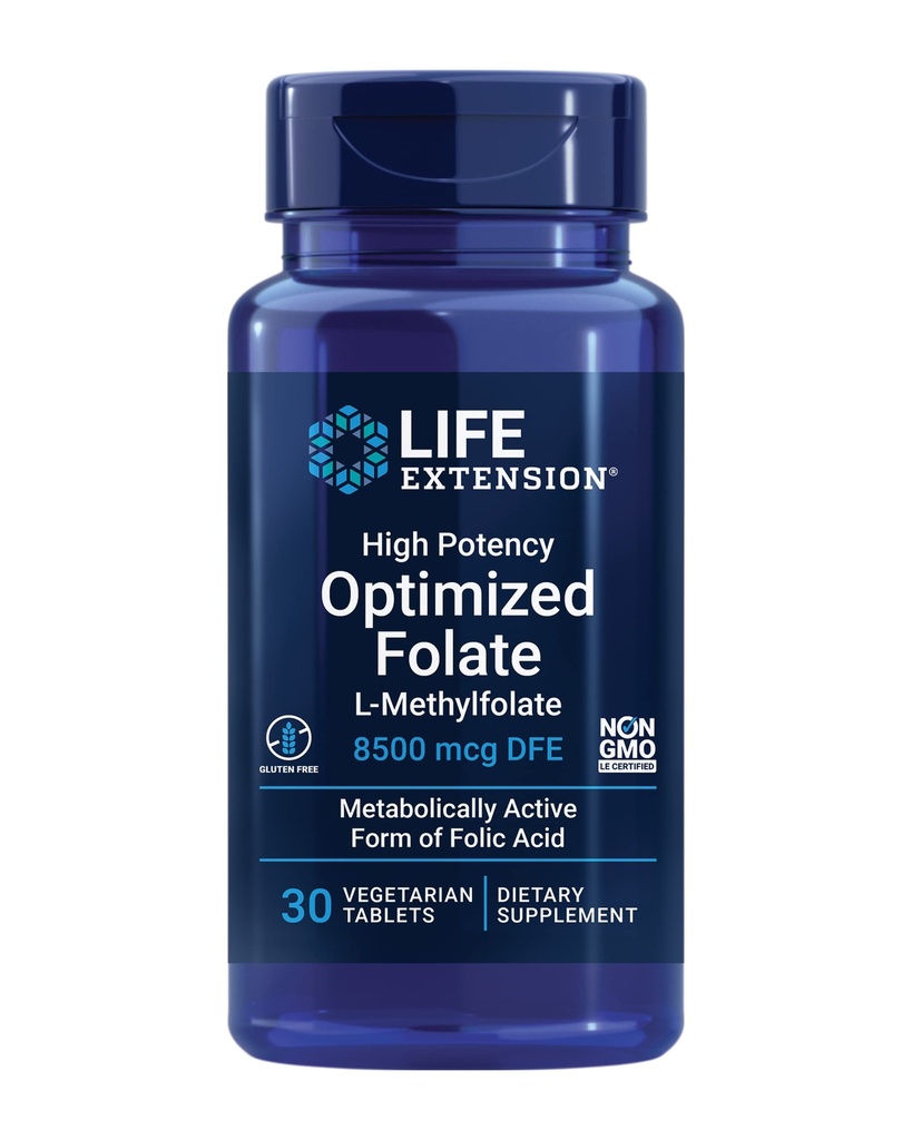 Extension Life High Potency Optimised Folate 