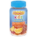 Emergen-C Kidz vitamín C Imunitná podpora Gumičky Fun-Tastic Fruit 44CT zahŕňa zinok, mangán, B Vitamíny a vitamín D pre Späť do školy Základné